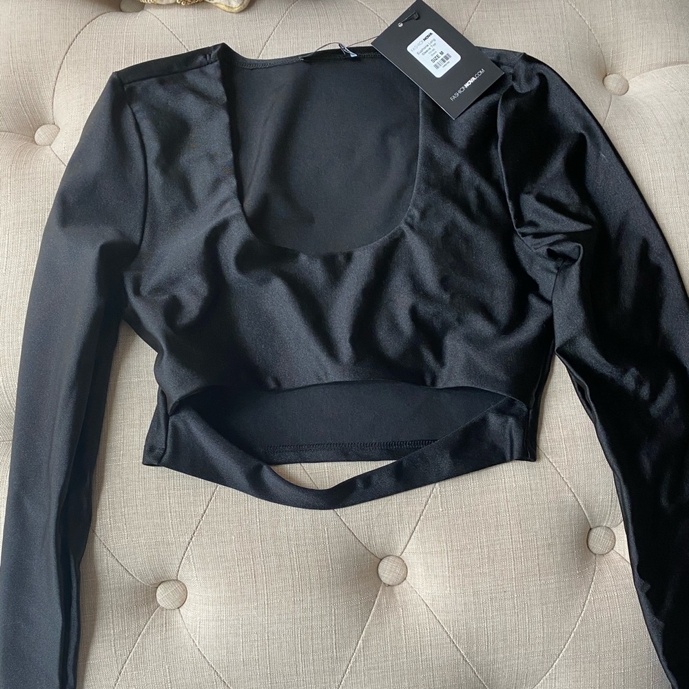 Euphoria Long Sleeve Top - Black
